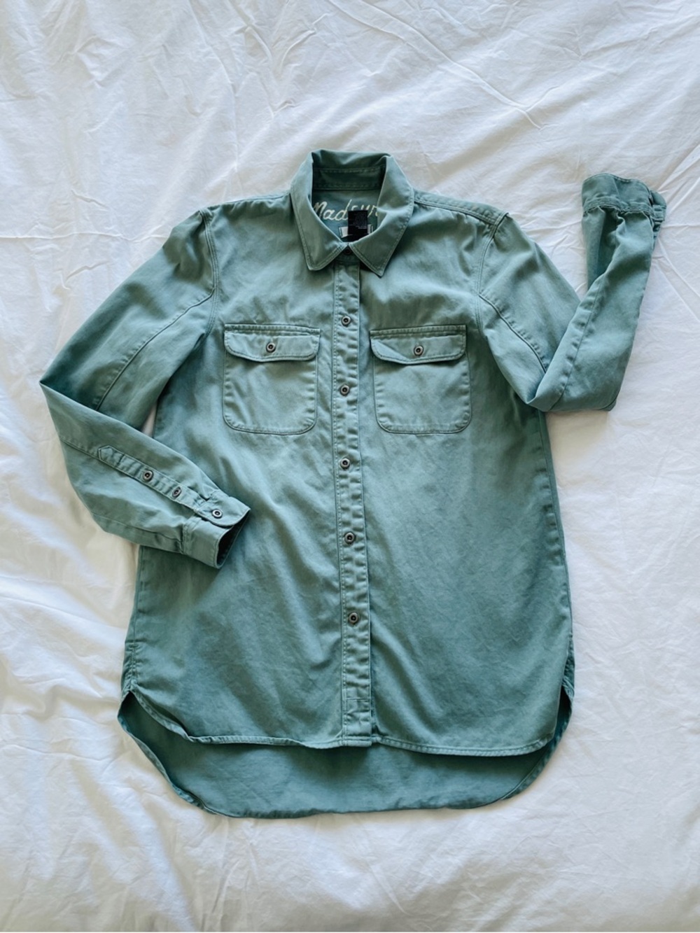 EUC Madewell Tomboy Work Shirt